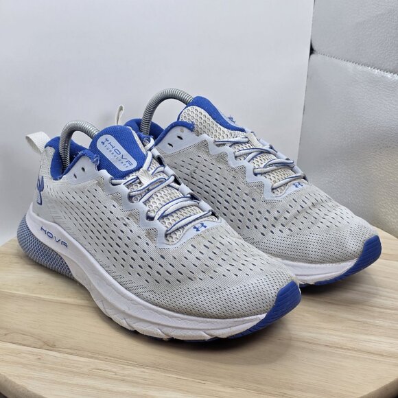 Under Armour Mens Hovr Turbulence 3025419-100 White Running Shoes Sneakers Sz 8 - Picture 5 of 10